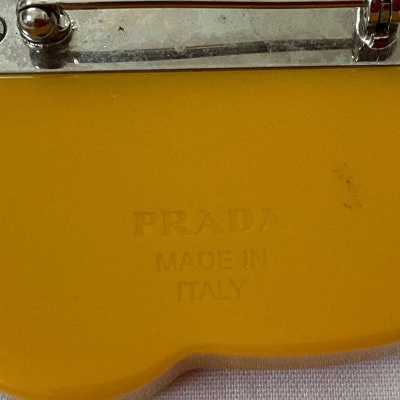 PRADA Telephone Bag Pin Brooch - Picture 5 of 6